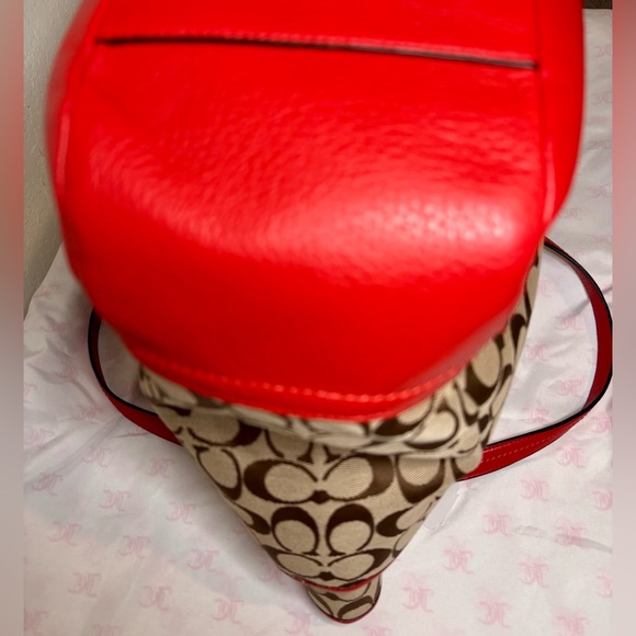 Coach Park Signature North/South Tote, style No. D1357-F23295 & Wallet both NWT - Picture 7 of 17